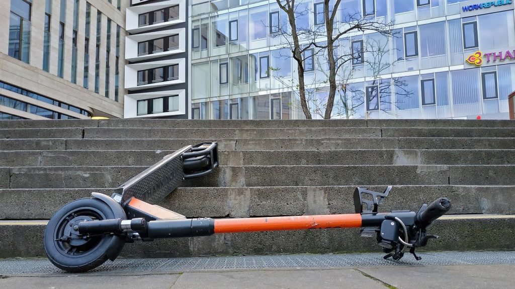 E-Roller weniger gefährlich als gedacht